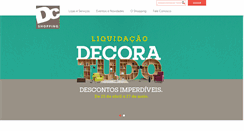 Desktop Screenshot of dcshopping.com.br